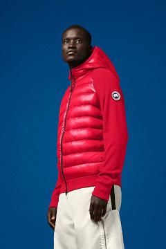 Chamarras Canada Goose Hombre Mexico - HyBridge Prendas De Punto Rojos LB1940785